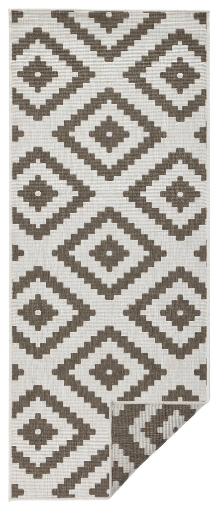 Vaip NORTHRUGS Twin Malta Brown, 80x150 cm hind ja info | Vaibad | kaup24.ee