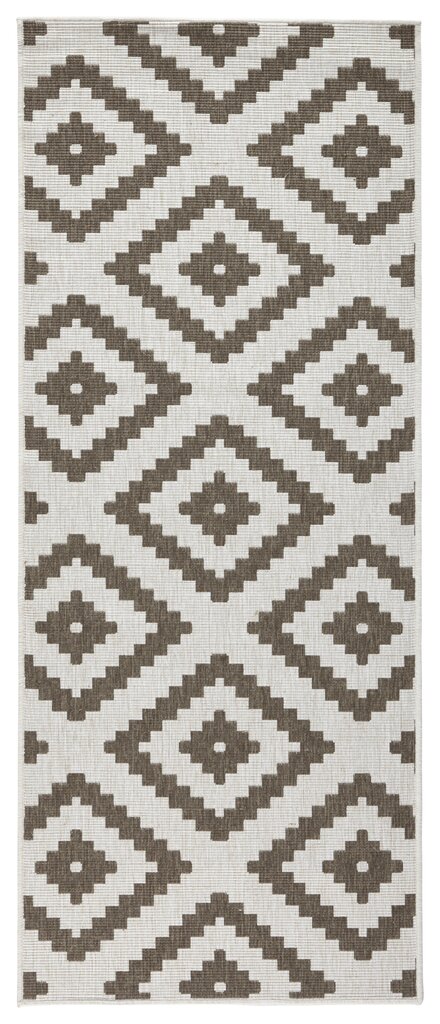 Vaip NORTHRUGS Twin Malta Brown, 80x150 cm hind ja info | Vaibad | kaup24.ee