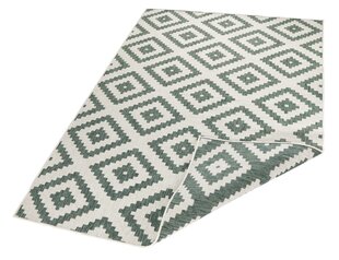 Vaip NORTHRUGS Twin Malta Green Cream, 80x150 cm hind ja info | Vaibad | kaup24.ee