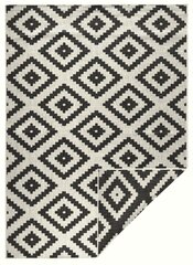 Vaip NORTHRUGS Twin Malta Black Cream, 120x170 cm цена и информация | Ковры | kaup24.ee