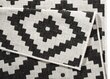 Vaip NORTHRUGS Twin Malta Black Cream, 120x170 cm hind ja info | Vaibad | kaup24.ee