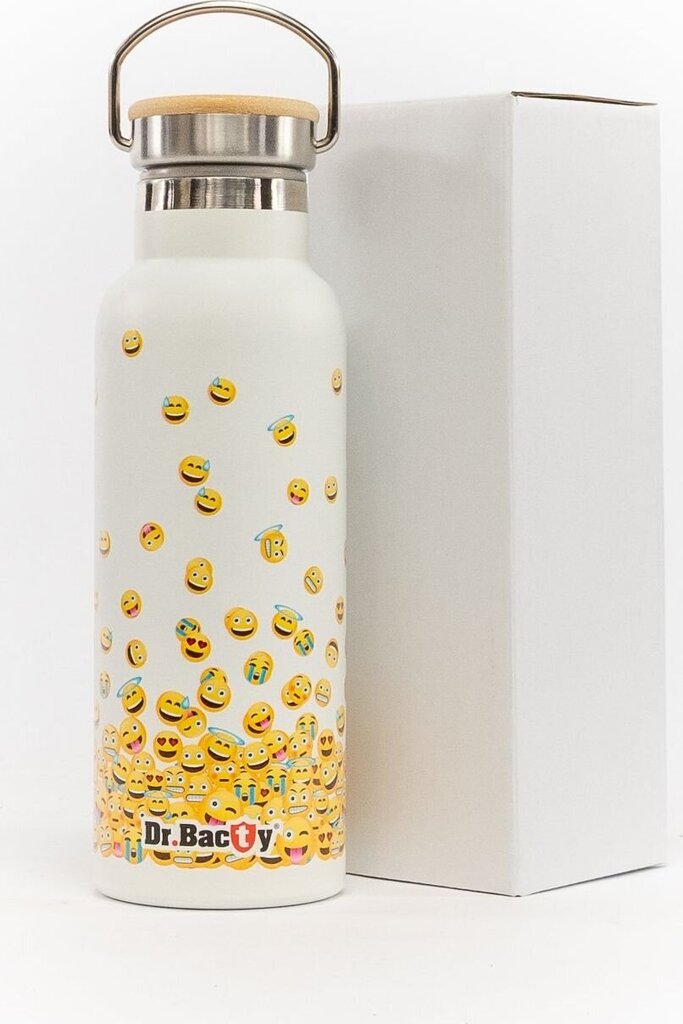 Termospudel Dr. Bacty Emoticons, 500 ml, erinevad värvid hind ja info | Termosed, termostassid | kaup24.ee