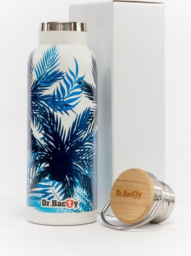 Termospudel Dr. Bacty Blue Palms, 500 ml, erinevad värvid hind ja info | Termosed, termostassid | kaup24.ee