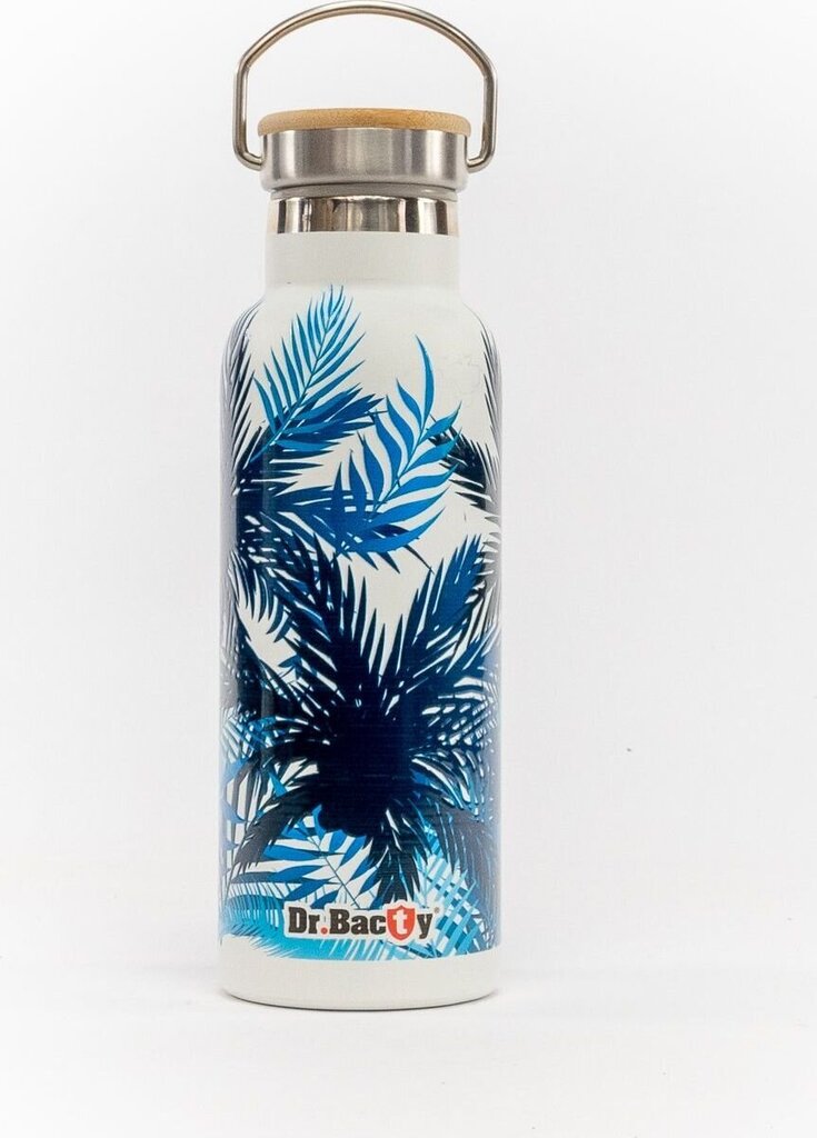 Termospudel Dr. Bacty Blue Palms, 500 ml, erinevad värvid hind ja info | Termosed, termostassid | kaup24.ee