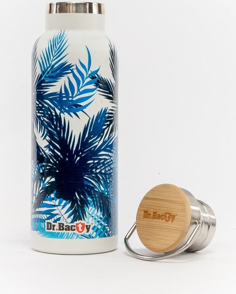 Termospudel Dr. Bacty Blue Palms, 500 ml, erinevad värvid hind ja info | Termosed, termostassid | kaup24.ee