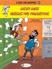 Lucky Luke 31 - Lucky Luke Versus the Pinkertons hind ja info | Noortekirjandus | kaup24.ee