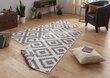 Vaip NORTHRUGS Twin Malta Grey Cream, 200x290 cm hind ja info | Vaibad | kaup24.ee