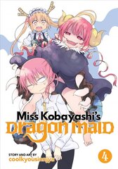 Miss Kobayashi's Dragon Maid Vol. 4, Vol. 4 цена и информация | Книги для подростков и молодежи | kaup24.ee