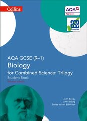 AQA GCSE Biology for Combined Science: Trilogy 9-1 Student Book: Student Book, AQA GCSE Biology for Combined Science: Trilogy 9-1 Student Book hind ja info | Noortekirjandus | kaup24.ee