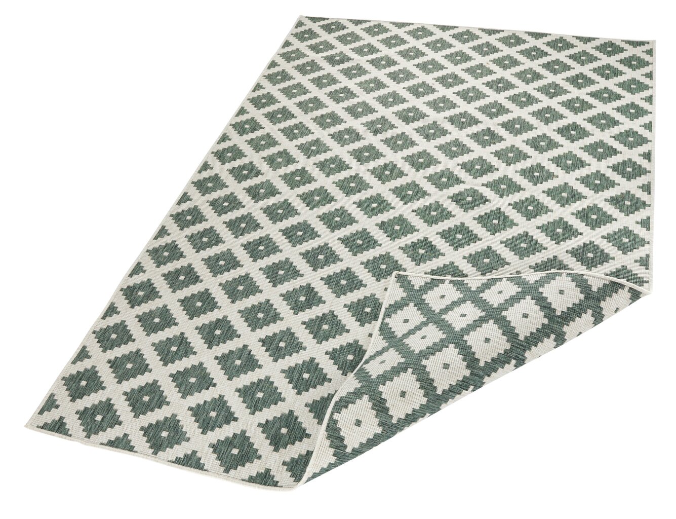 Vaip NORTHRUGS Twin Nizza Green Cream, 80x150 cm hind ja info | Vaibad | kaup24.ee