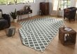 Vaip NORTHRUGS Twin Nizza Green Cream, 80x150 cm hind ja info | Vaibad | kaup24.ee