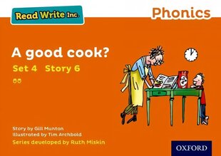Read Write Inc. Phonics: Orange Set 4 Storybook 6 A Good Cook? hind ja info | Noortekirjandus | kaup24.ee