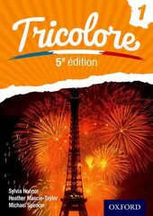 Tricolore 1 5th edition, Book 1 цена и информация | Книги для подростков и молодежи | kaup24.ee