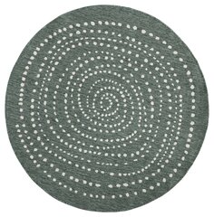 Vaip NORTHRUGS Twin Bali Green Cream, 140x140 cm цена и информация | Ковры | kaup24.ee