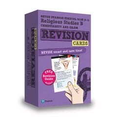 Pearson REVISE Edexcel GCSE (9-1) Religious Studies Christianity & Islam   Revision Cards: for home learning, 2022 and 2023 assessments and exams цена и информация | Книги для подростков и молодежи | kaup24.ee