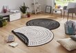 Vaip NORTHRUGS Twin Bali Black Cream, 200x200 cm hind ja info | Vaibad | kaup24.ee