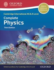 Cambridge International AS & A Level Complete Physics: Third Edition 3rd Revised edition цена и информация | Книги по экономике | kaup24.ee