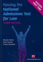 Passing the National Admissions Test for Law (LNAT) 3rd Revised edition цена и информация | Самоучители | kaup24.ee