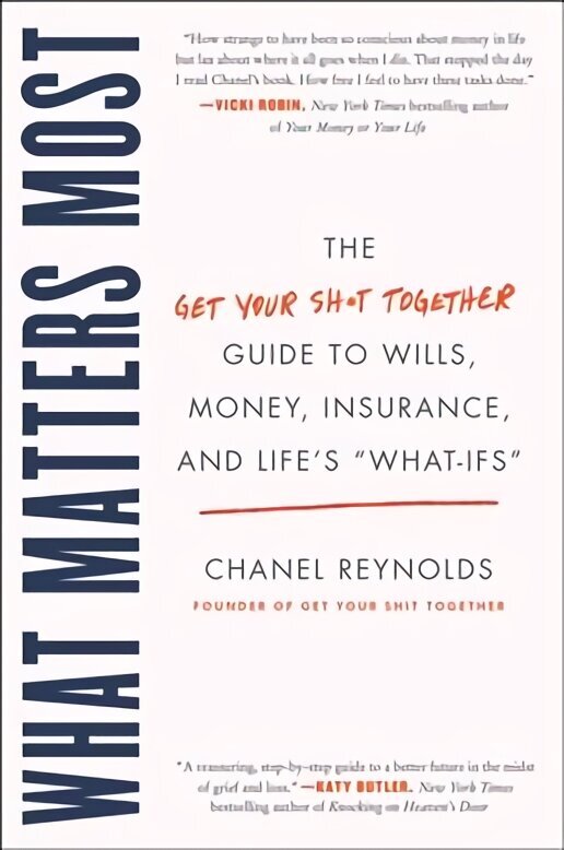 What Matters Most: The Get Your Shit Together Guide to Wills, Money, Insurance, and Life's What-Ifs hind ja info | Eneseabiraamatud | kaup24.ee
