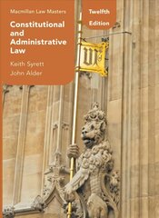Constitutional and Administrative Law 12th ed. 2021 цена и информация | Книги по экономике | kaup24.ee