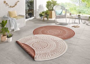 Vaip Northrugs Twin Porto Terra Cream, 200x200 cm hind ja info | Vaibad | kaup24.ee