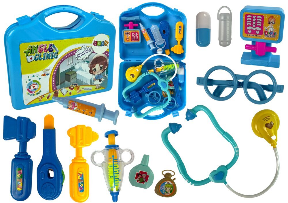 Arsti mängukomplekt kohvris, sinine hind ja info | Tüdrukute mänguasjad | kaup24.ee