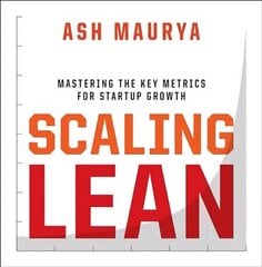 Scaling Lean: Mastering the Key Metrics for Startup Growth hind ja info | Majandusalased raamatud | kaup24.ee