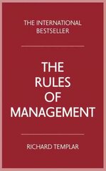 Rules of Management, The: Rules of Management 4th edition hind ja info | Majandusalased raamatud | kaup24.ee