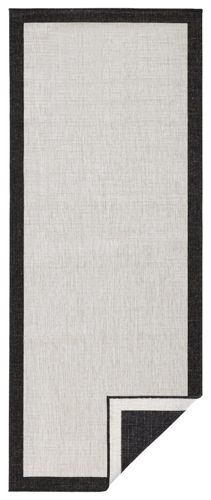 Vaip NORTHRUGS Twin Panama Black Cream, 120x170 cm цена и информация | Vaibad | kaup24.ee