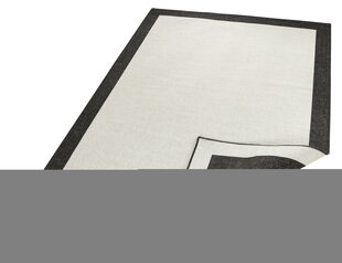 Vaip NORTHRUGS Twin Panama Black Cream, 200x290 cm цена и информация | Ковры | kaup24.ee