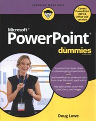 PowerPoint For Dummies, Office 2021 Edition цена и информация | Книги по экономике | kaup24.ee