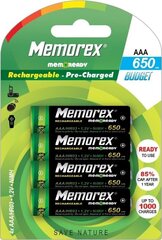 Memorex AAA/HR03 цена и информация | Батарейки | kaup24.ee