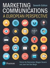 Marketing Communications: A European Perspective 7th edition цена и информация | Книги по экономике | kaup24.ee