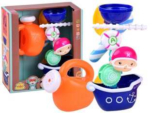 Игрушка для ванной в виде лодки, миски и лейки ZA2979 цена и информация | Игрушки для малышей | kaup24.ee