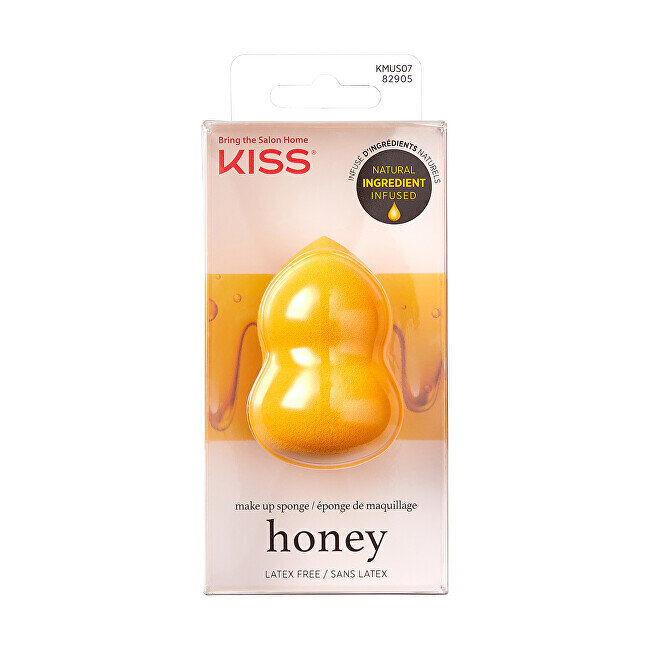 Meigikäsn Kiss Honey, 1 tk цена и информация | Meigipintslid, -käsnad | kaup24.ee