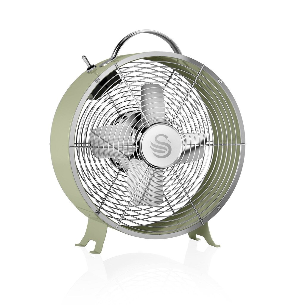 Lauaventilaator Swan RETRO SFA12630GR, roheline hind ja info | Ventilaatorid | kaup24.ee