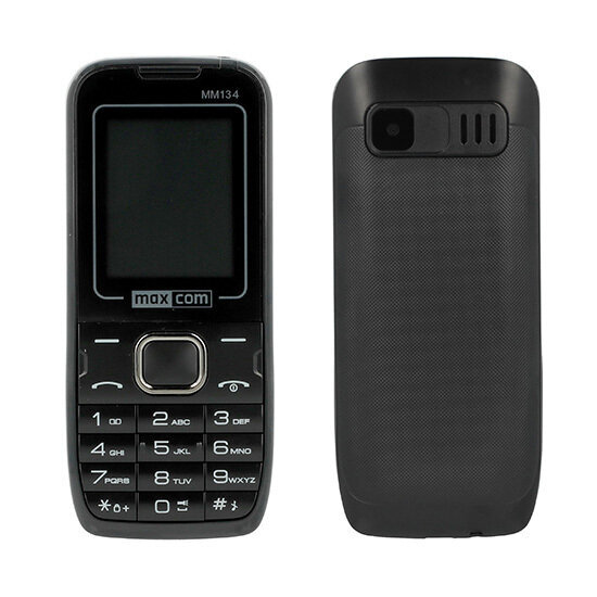 Maxcom Classic MM128, Dual SIM Black hind ja info | Telefonid | kaup24.ee