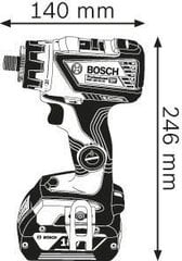 Аккумуляторная дрель-шуруповерт Bosch 18V, 06019G7101 цена и информация | Шуруповерты, дрели | kaup24.ee