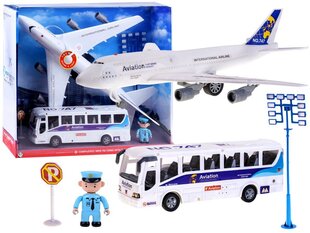 Bussi ja lennuki komplekt ZA1790 hind ja info | Poiste mänguasjad | kaup24.ee