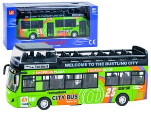 Kahekorruseline metallbuss ZA2094 hind ja info | Poiste mänguasjad | kaup24.ee
