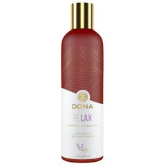 Dona massaažiõli lõõgastav lavendli ja Tahiti vanilli (120 ml) цена и информация | Массажные масла | kaup24.ee