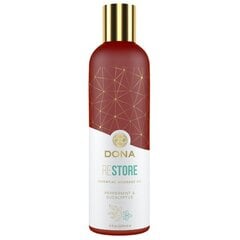 Massaažiõli dona restore peppermint & eucalyptus (120 ml) цена и информация | Массажные масла | kaup24.ee