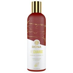 Massaažiõli dona recharge lemongrass & ginger (120 ml) цена и информация | Массажные масла | kaup24.ee