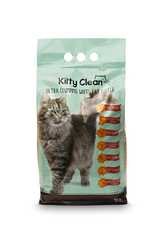 KittyClean paakuv saviliiv, 5 L цена и информация | Kassiliiv | kaup24.ee