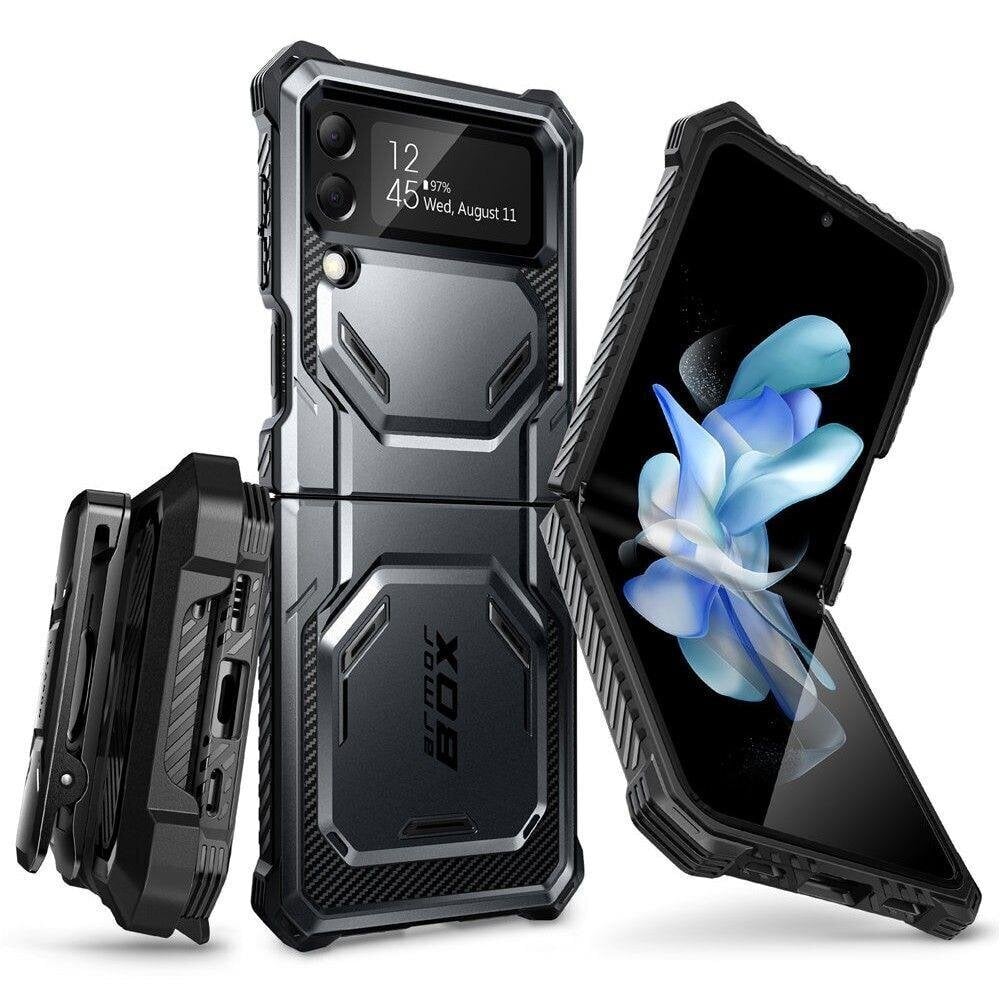 Supcase IBLSN Armorbox, Galaxy Flip 4 Black hind ja info | Telefoni kaaned, ümbrised | kaup24.ee