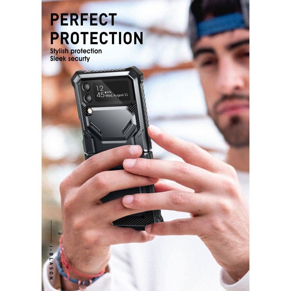 Supcase IBLSN Armorbox, Galaxy Flip 4 Black hind ja info | Telefoni kaaned, ümbrised | kaup24.ee