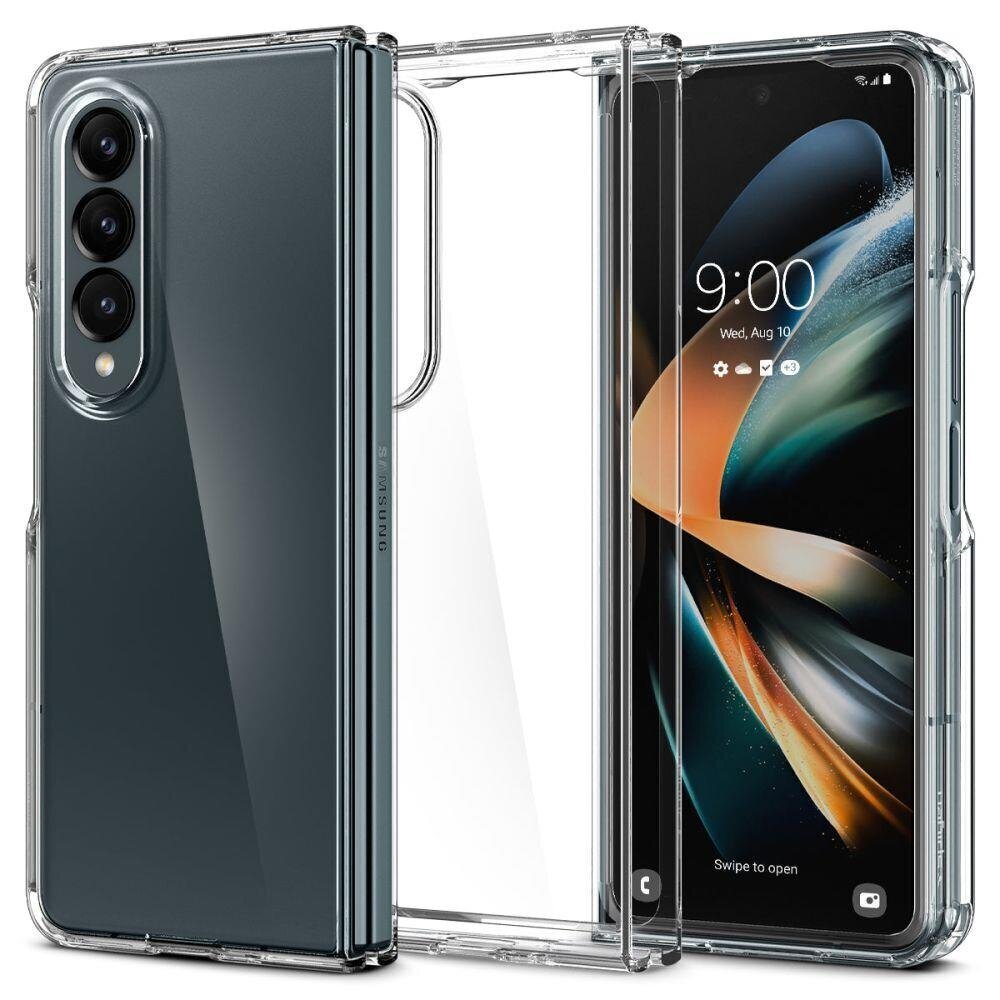 Spigen Crystal Hybrid, Galaxy Z Fold 4 Transparent цена и информация | Telefoni kaaned, ümbrised | kaup24.ee