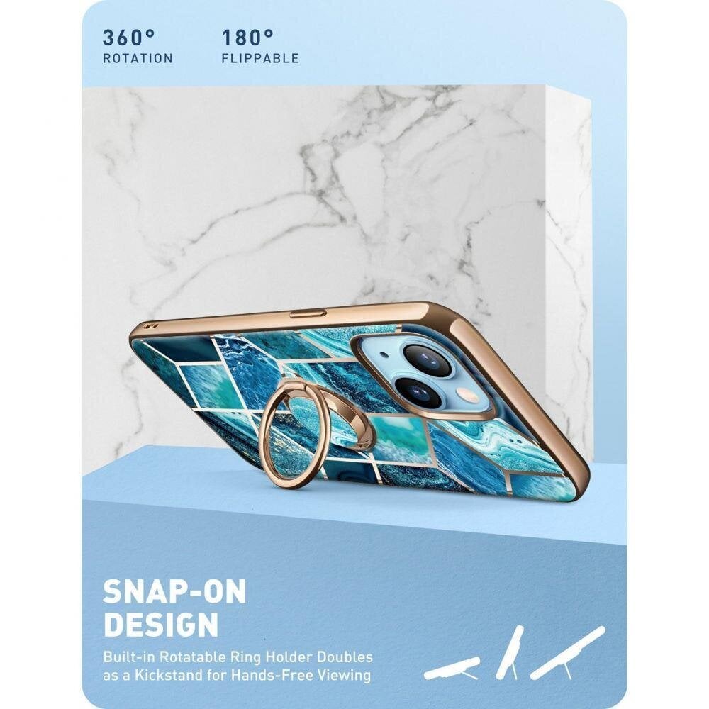 Supcase IBLSN Cosmo Snap, iPhone 13 Ocean Blue цена и информация | Telefoni kaaned, ümbrised | kaup24.ee