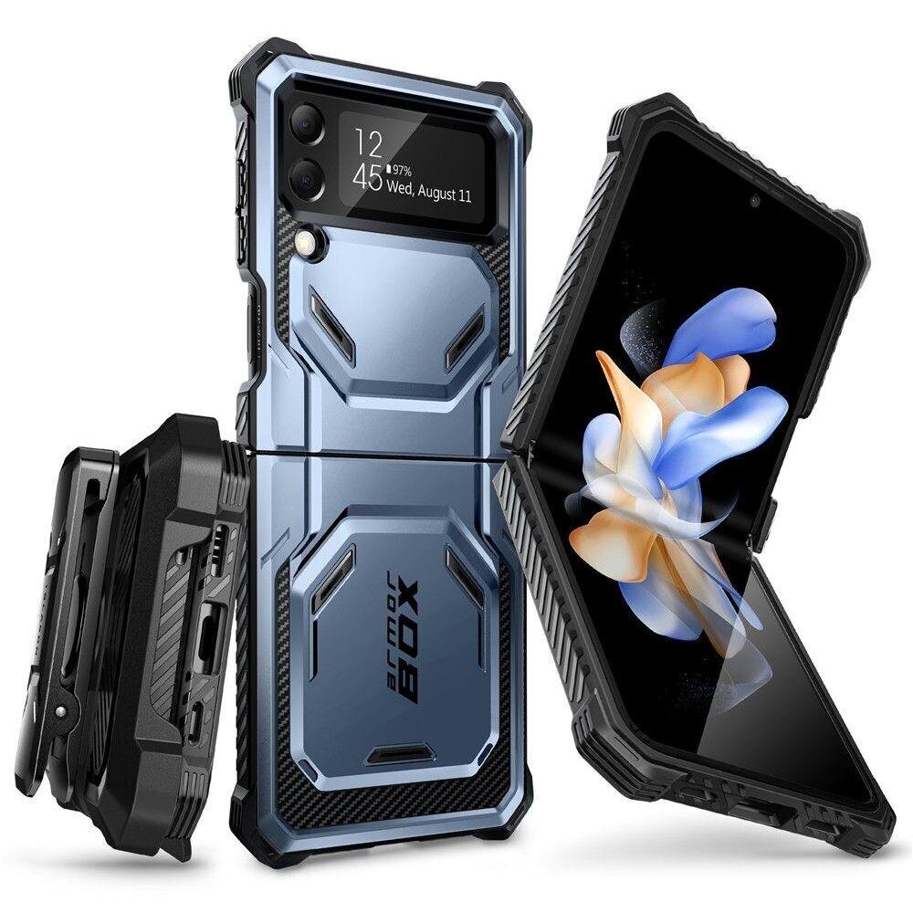 Supcase IBLSN Armorbox, Galaxy Flip 4 Blue цена и информация | Telefoni kaaned, ümbrised | kaup24.ee