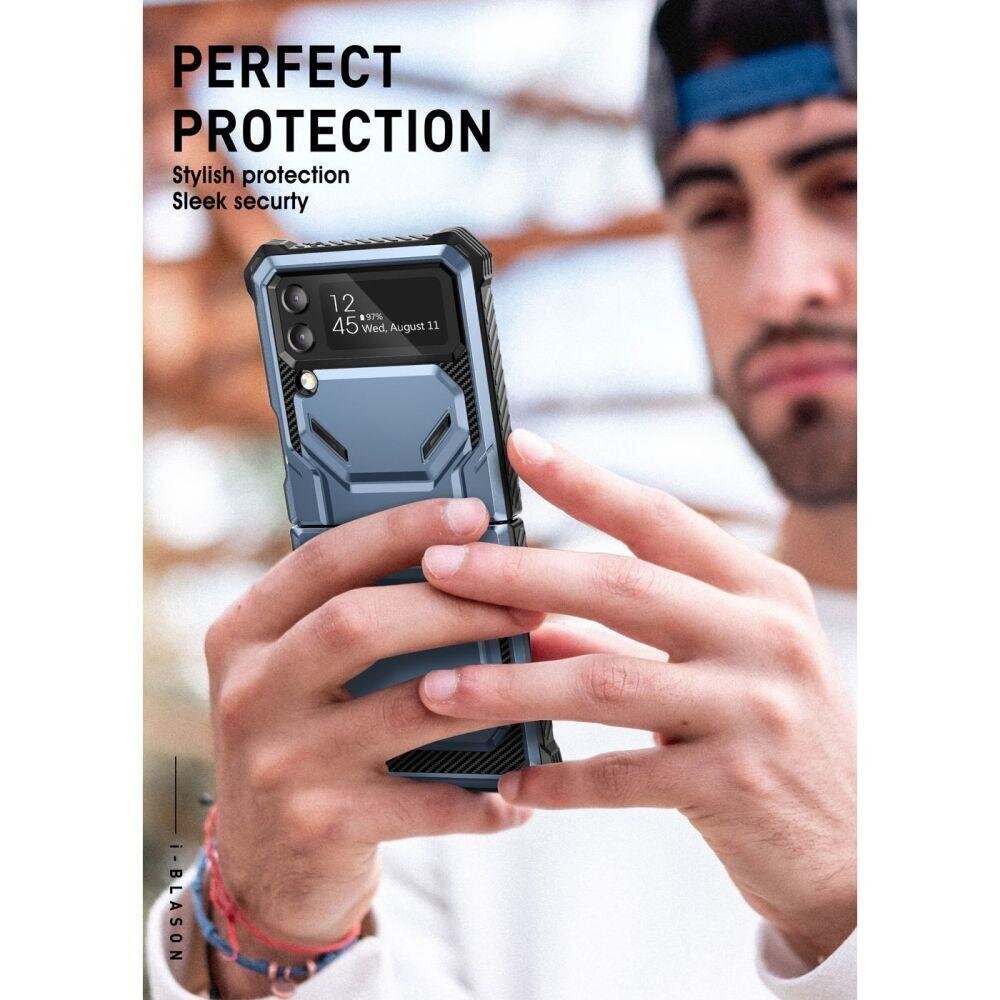 Supcase IBLSN Armorbox, Galaxy Flip 4 Blue hind ja info | Telefoni kaaned, ümbrised | kaup24.ee